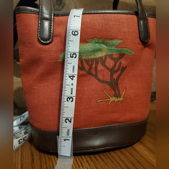 LIZ CLAIBORNE Savannah theme zebra crossbody beaded purse handbag NWT - Picture 7 of 13